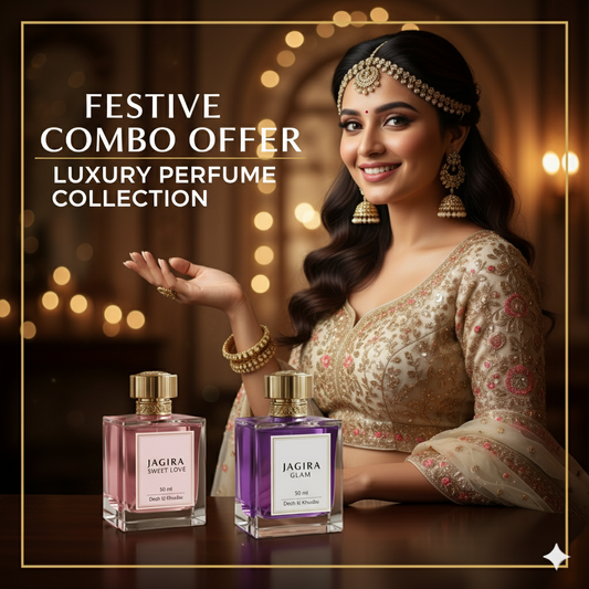 Jagira Glam perfume & Bloom perfume women– Pack of 2 (50 ml x2)