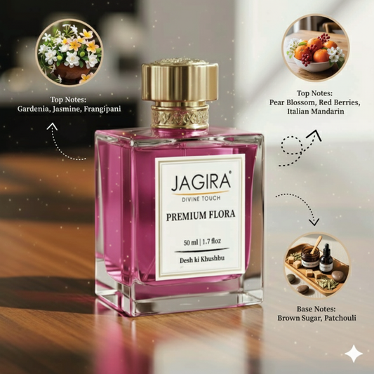 Jagira Premium Flora – Floral Unisex Perfume (50 ml)